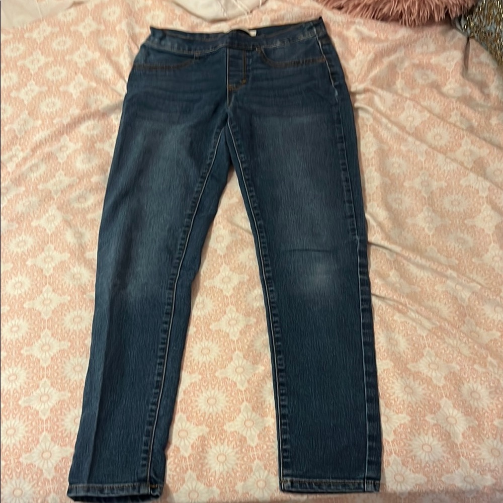 Levi's Blue Straight Leg Jeans with Stretch